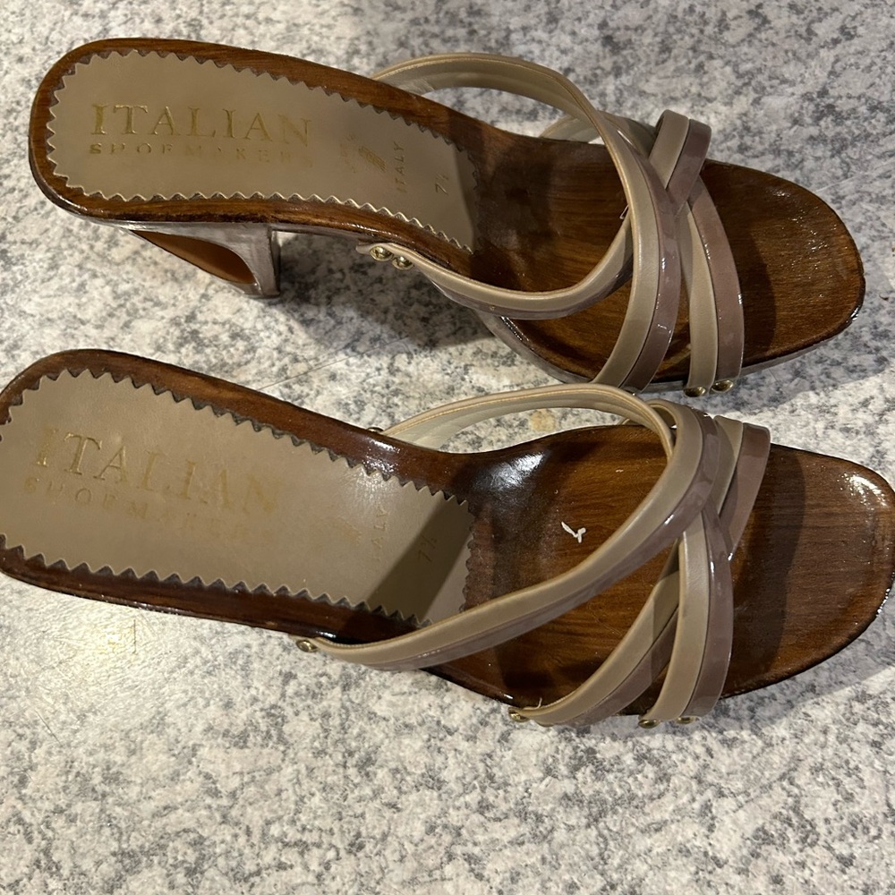 ITALIAN slip on Clog